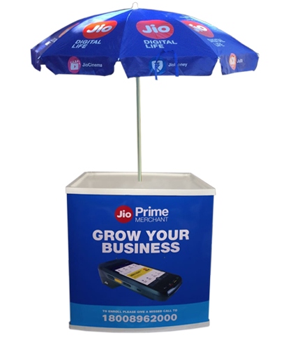 Promotional Tables with Umbrellas for rent in coimbatore tamilnadu